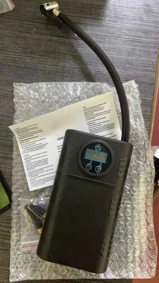 Car tire air compressor, Car tire inflator, 150 PSI, NEW 💯 image indicator(5)