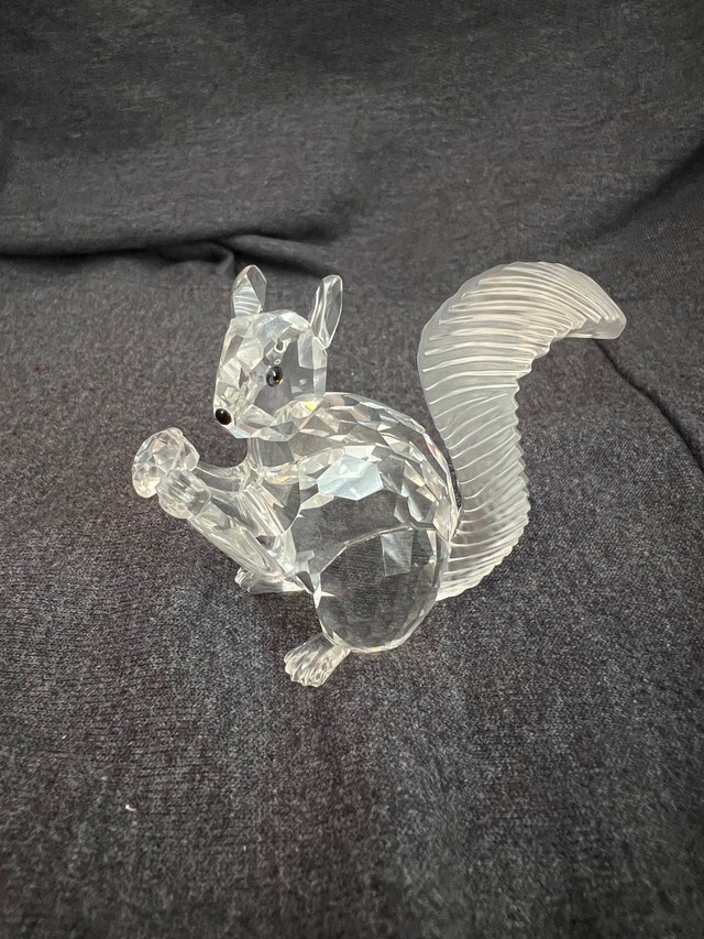 SWAROVSKI CRYSTAL "SQUIRREL" FIGURINE