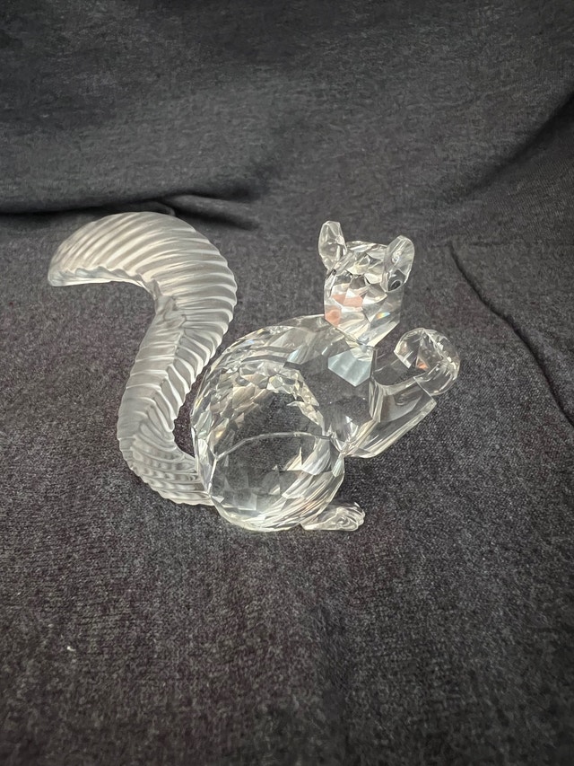 SWAROVSKI CRYSTAL "SQUIRREL" FIGURINE - photo 4