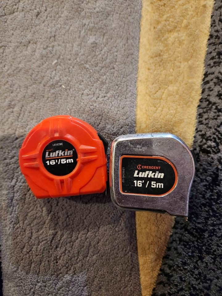 Measuring tape ($20 for 2 tape)
