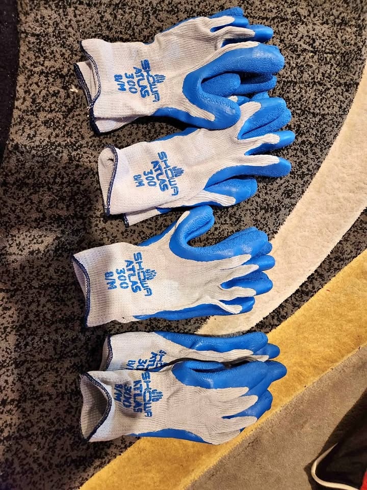 Summer gardening gloves (4 pairs)