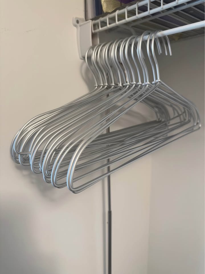 Lightweight sturdy hangers and clips with cat tote - photo 4