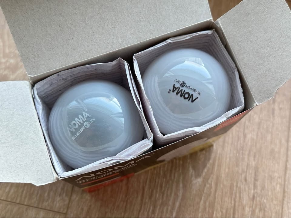 Noma incandescent dimmable light bulbs - set of 2 - photo 4