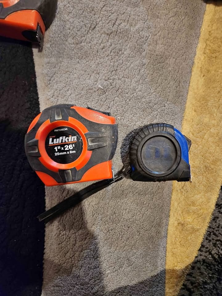 Measuring tapes ($20 for 2 tape)