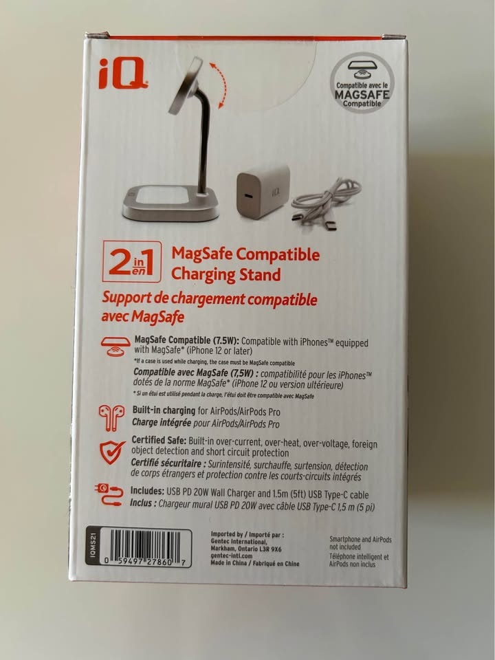 iQ MagSafe Compatible Charging Stand P/U Warden/Hwy 7 - photo 3