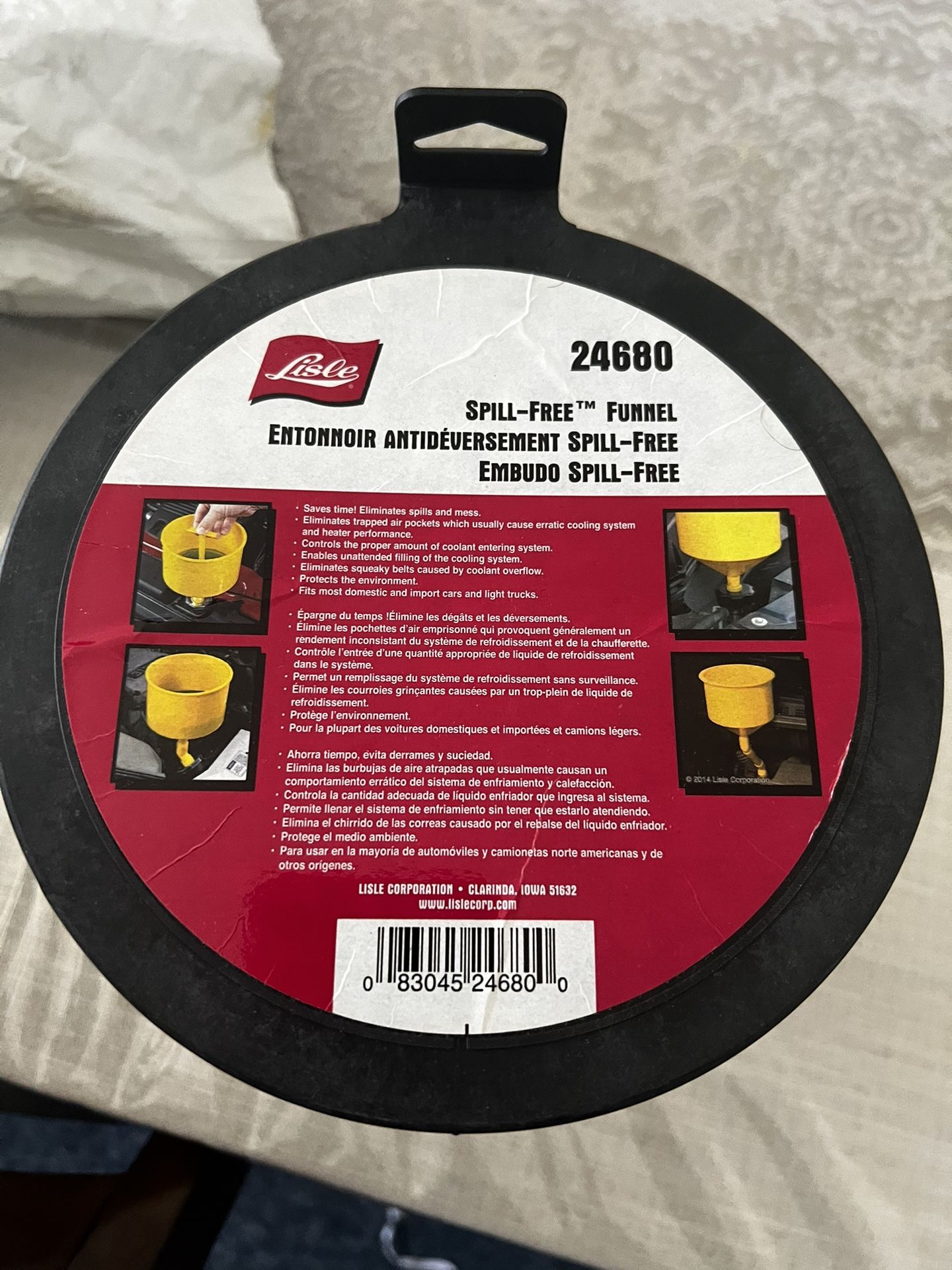 Lisle Spill-free Funnel
