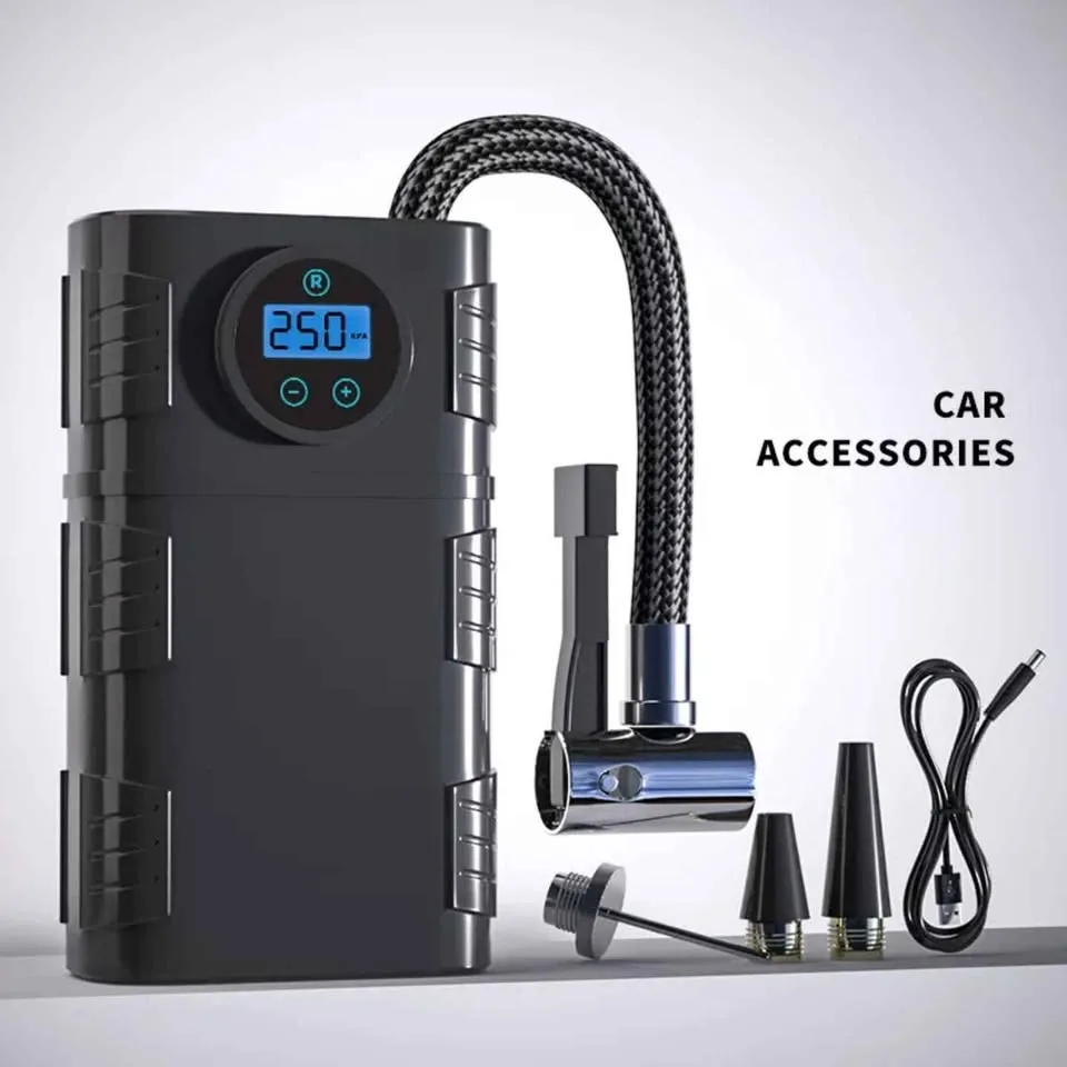 Car tire inflator + Car Vacuum + Turbo Blower COMBO DEAL 💰 image indicator(2)