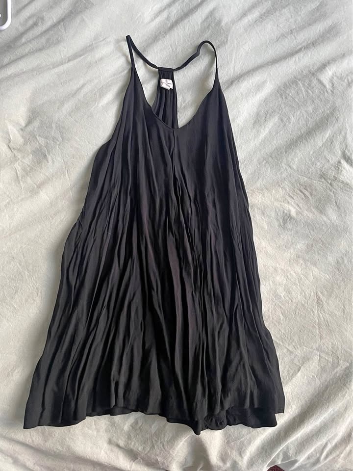 Urban Outfitters Black Tank Mini Dress