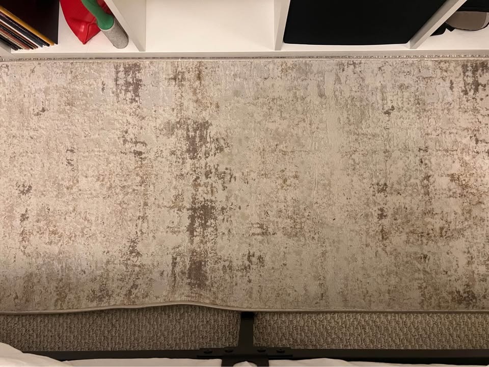 Beige Bedside Gradient Carpet - photo 2