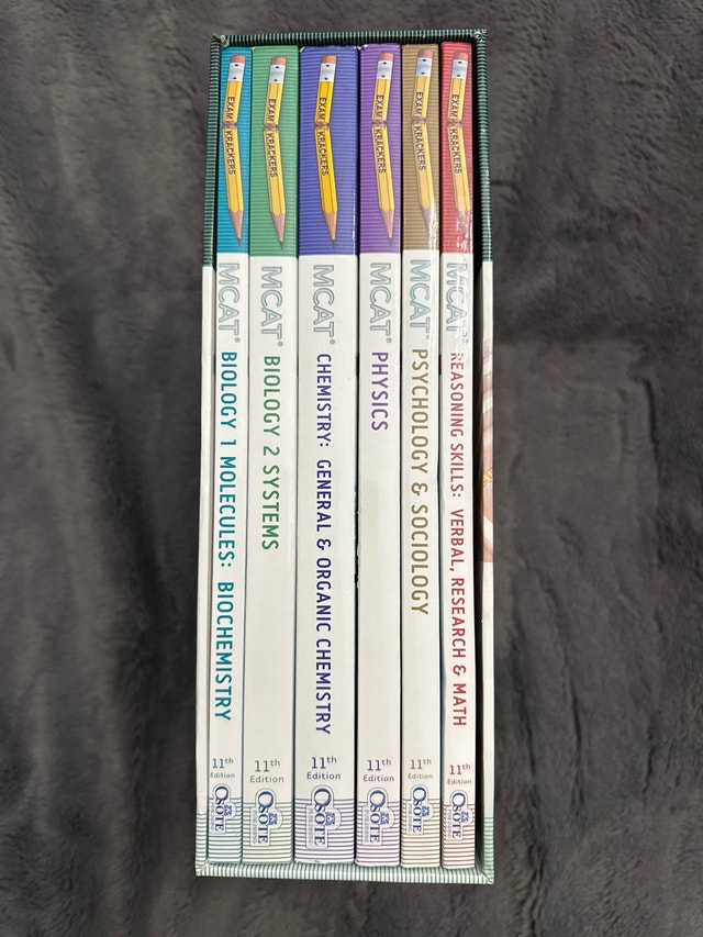 75% Off Retail: Exam Krackers MCAT Study Package (11th Ed) - photo 2