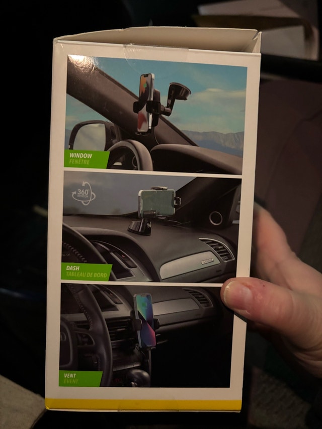 Scosche UQ3 Universal Phone Mount with Wireless charging - photo 3