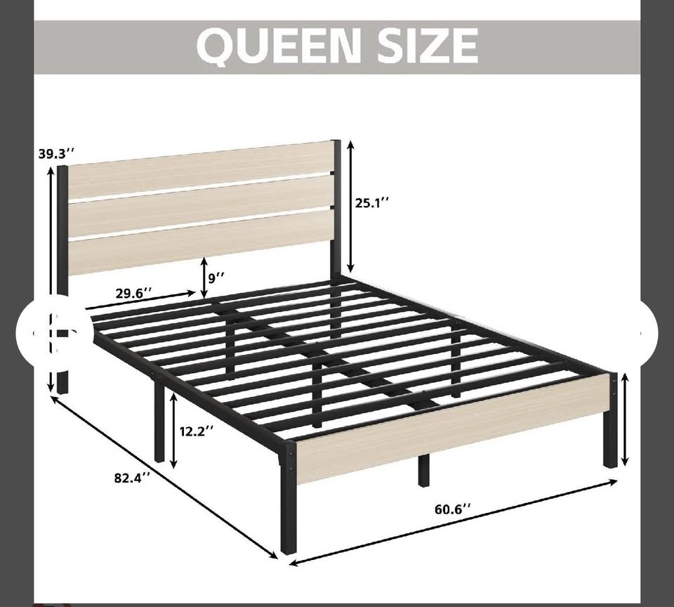 New bed frame queen - photo 2