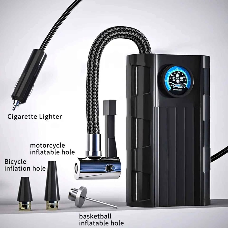 Air Compressor, Car Tire Inflator, 150 PSI