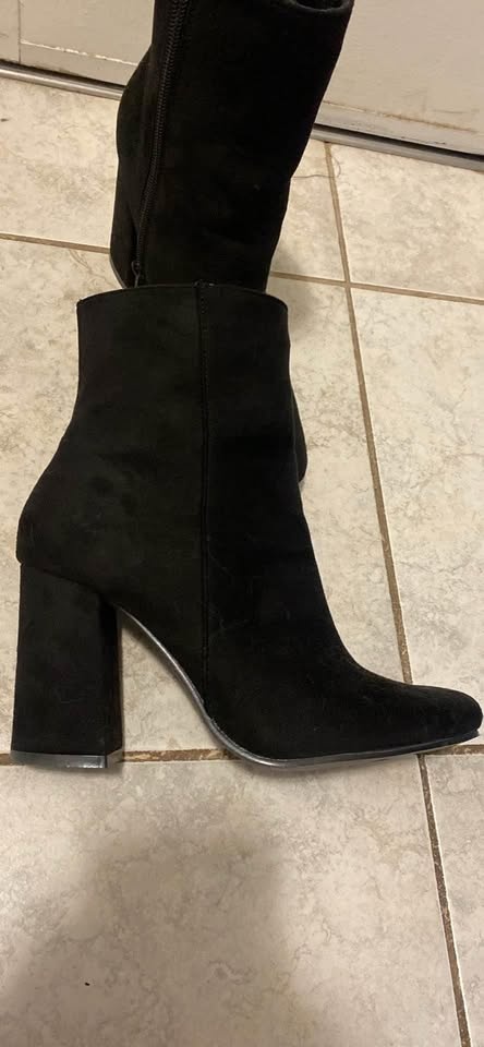 Black boots 👢 size 7 - photo 3