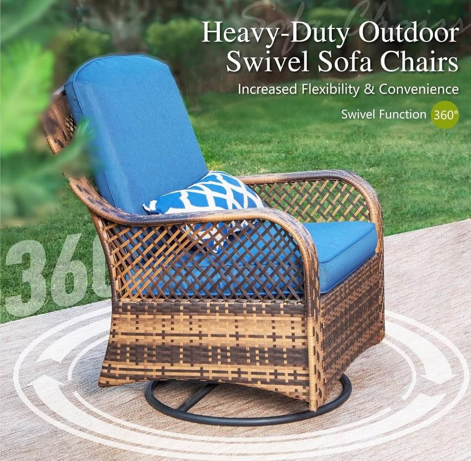Set of 3 outdoor patio furniture/ Juego de 3 muebles de patio al - photo 2
