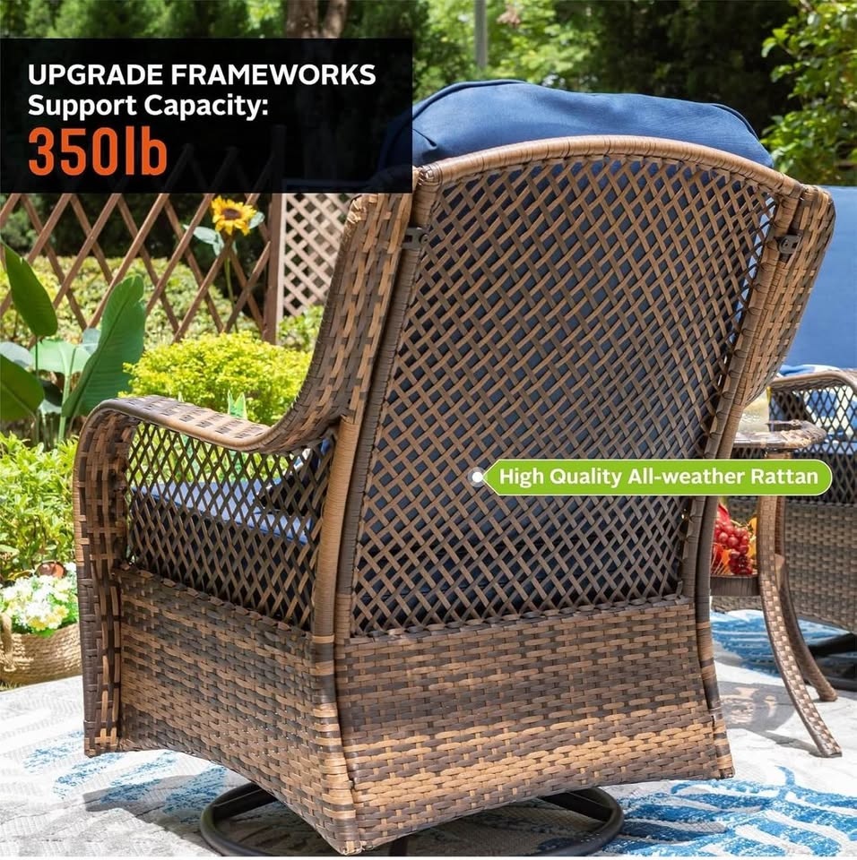Set of 3 outdoor patio furniture/ Juego de 3 muebles de patio al - photo 3