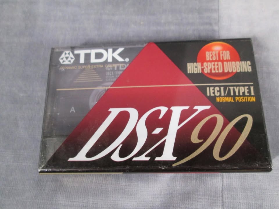 Lot of 2 Sealed Cassette Tapes DSX90 Sony HiFi 60 - photo 5