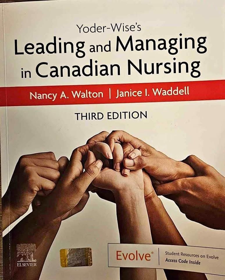 Leading and Managing in Canadian Nursing (3rd Edition)