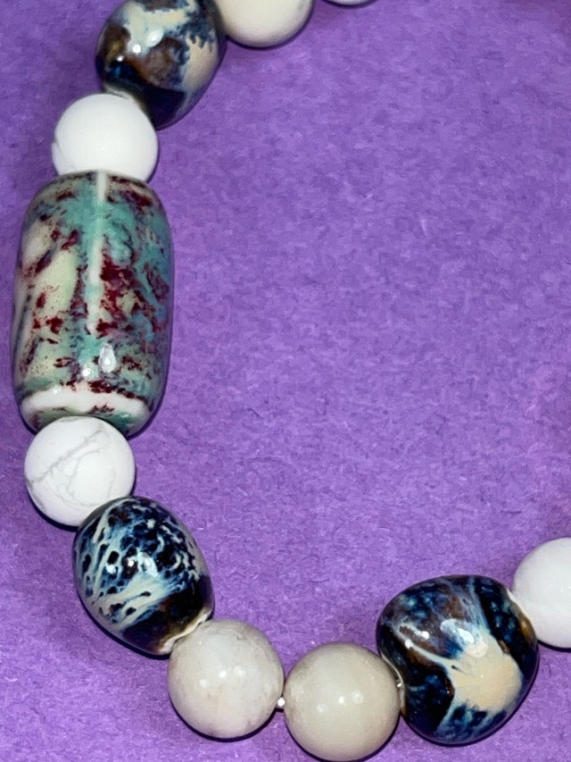 Handmade Beaded Bracelet - photo 4
