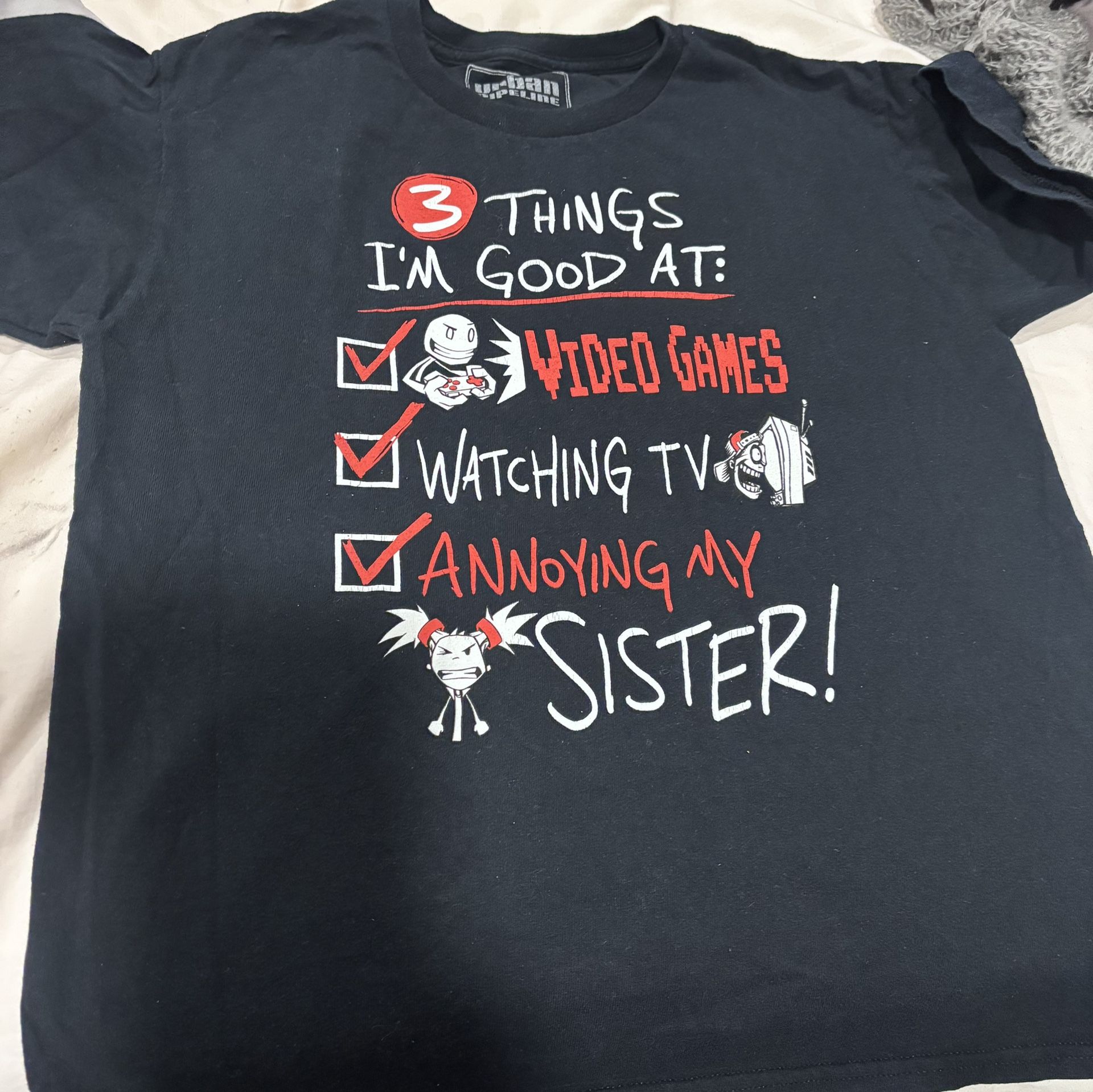 Boys Graphic Gamer T-Shirt - Size Large - Urban Pipeline - Great - photo 5