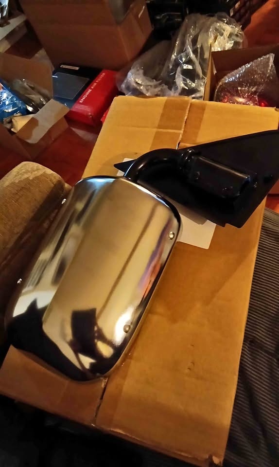 Passenger mirror for full size Chevy 88-02 suburban 92-99