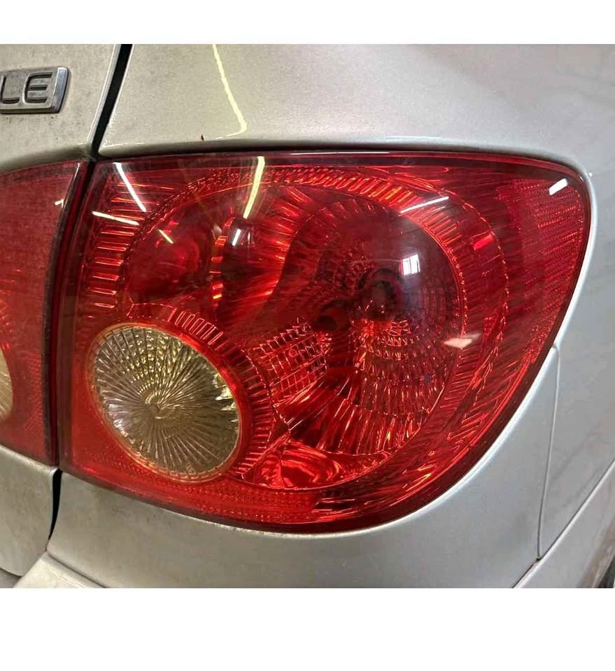Rear passenger side tail lamp Toyota Corolla 2004-2008