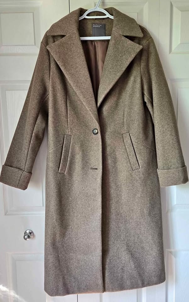 Papaya brand long winter coat women size 14