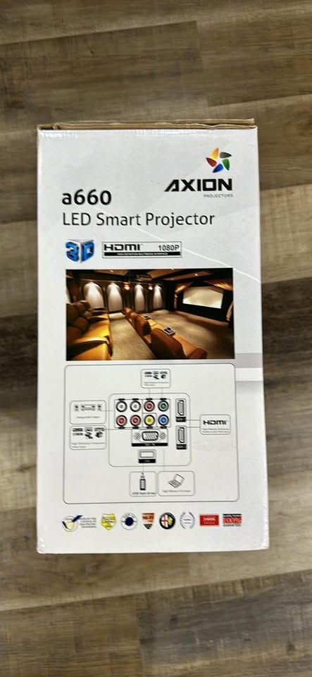 Axion a660 LED smart projector - photo 3