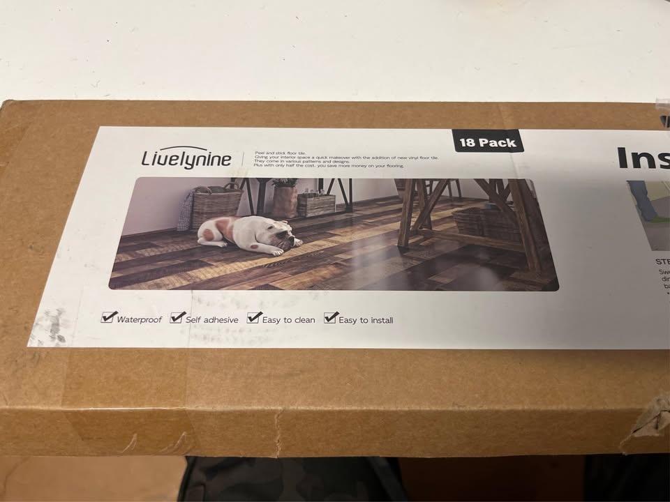 Livelynine 18-Pack 6x36 Peel and Stick Floor Tile - photo 5