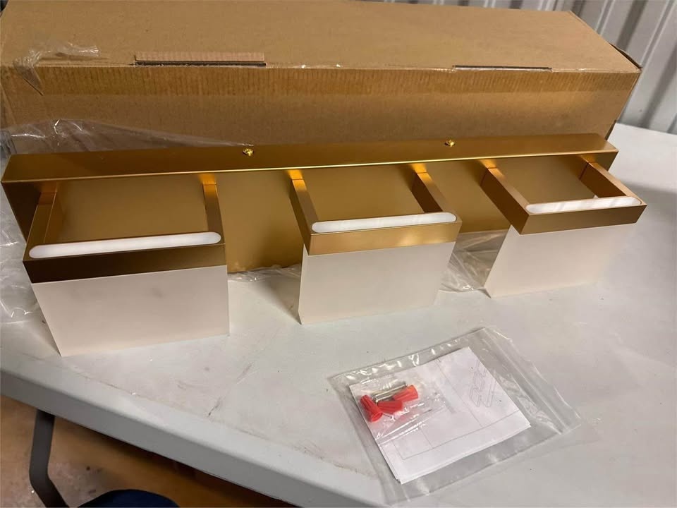 Tipace Gold Vanity Lights for Bathroom - photo 4