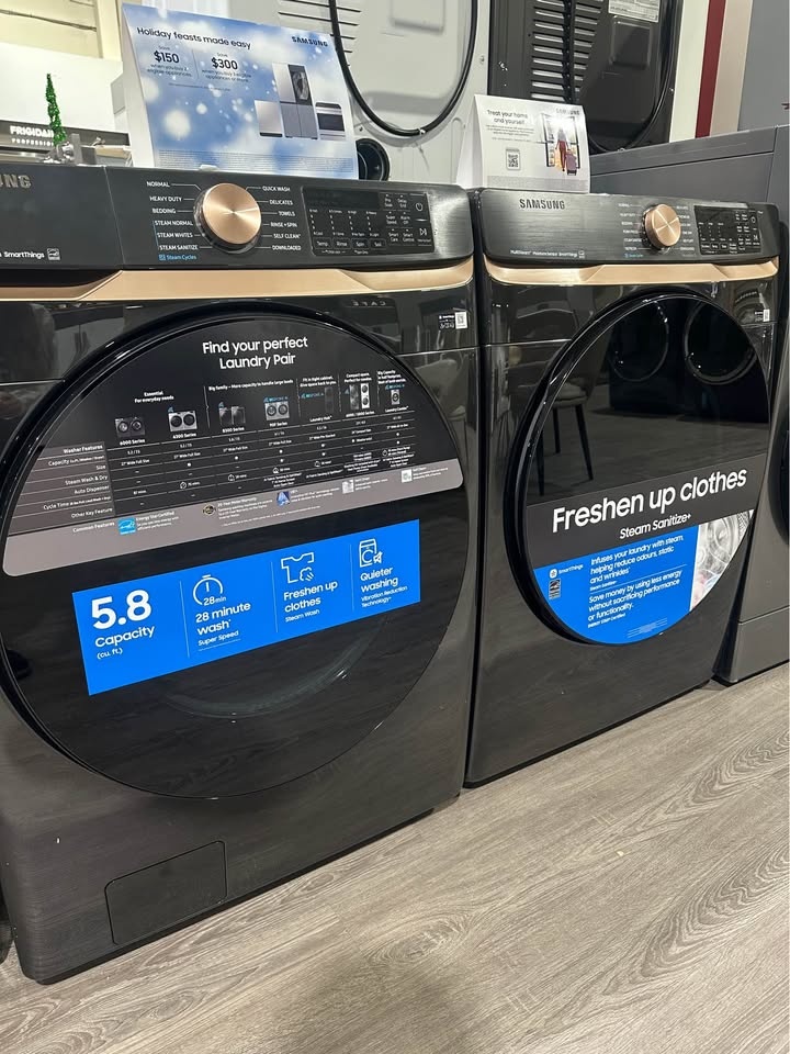 Samsung Bespoke Washer and Dryer - Brand New - Authorized dealer - photo 3