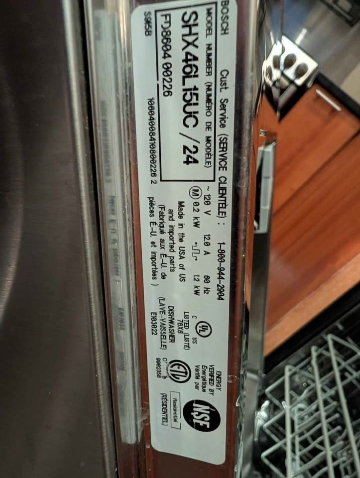 Bosch Dishwasher - photo 4