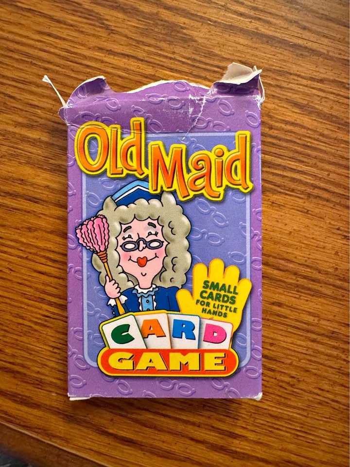 Old maid playing cards