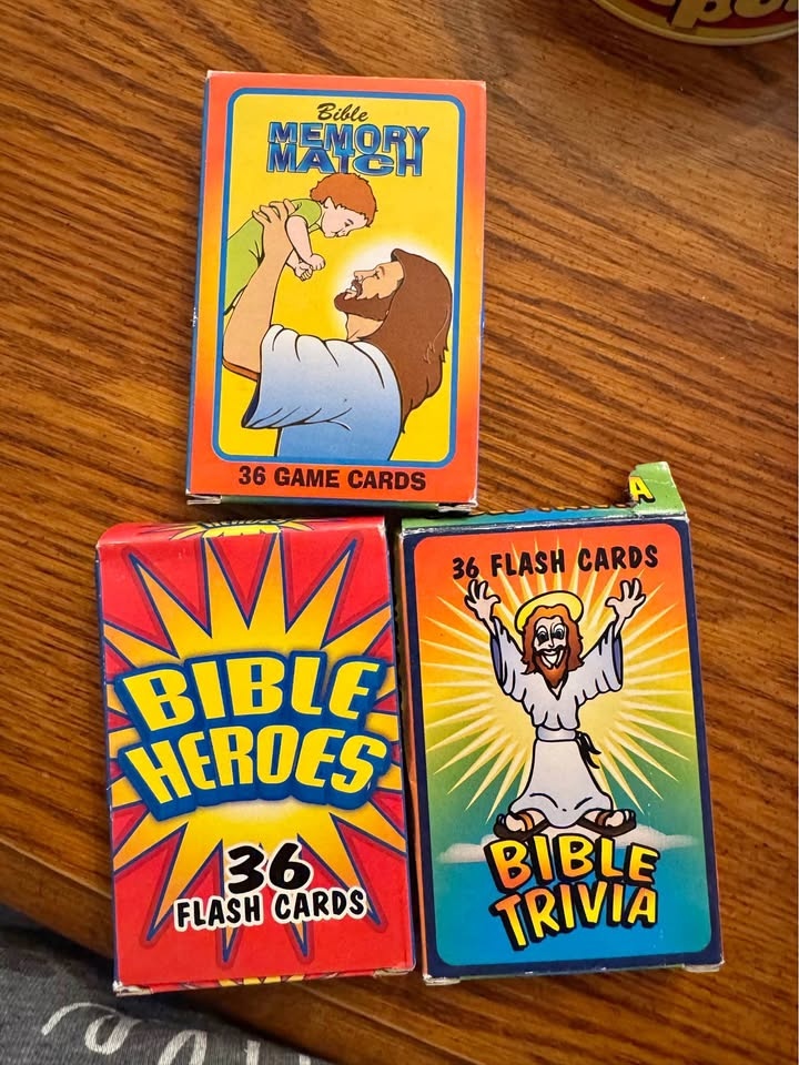 Bible card games for kids