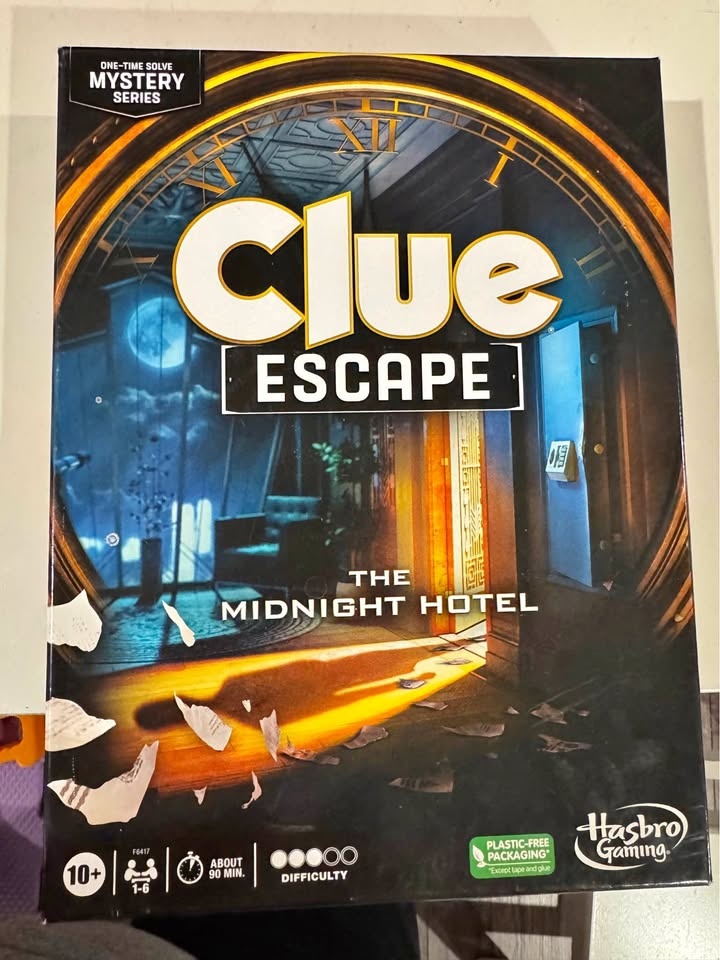 Clue escape and solve game