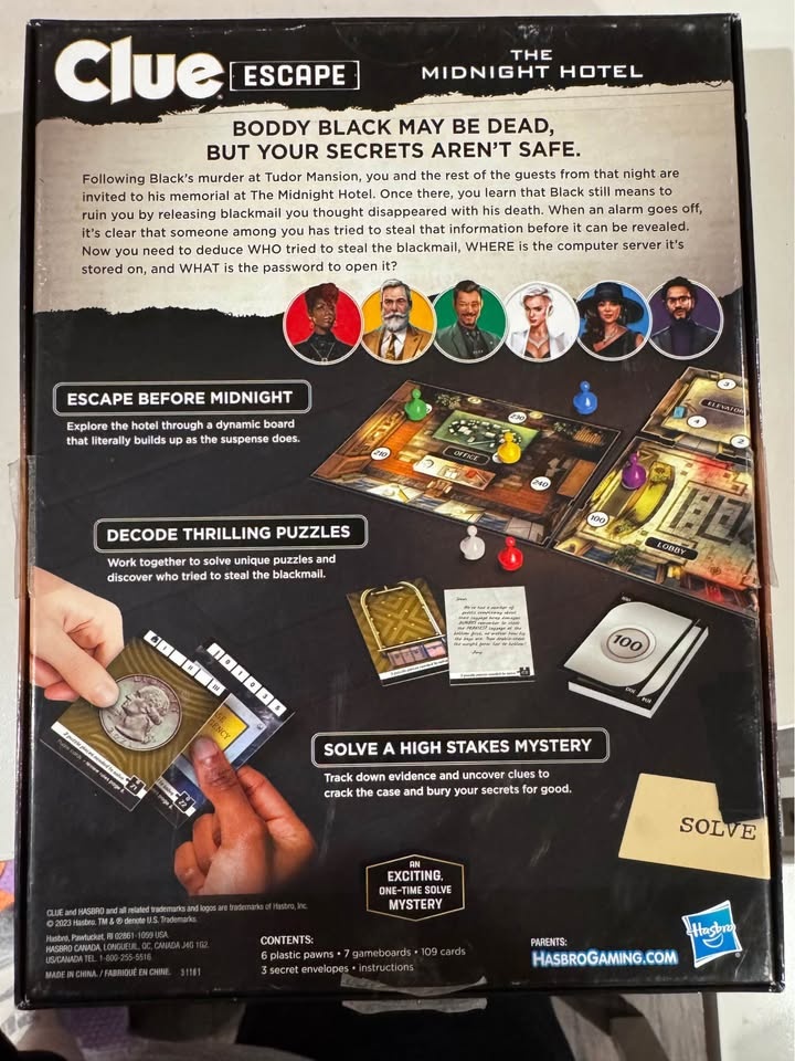 Clue escape and solve game - photo 2