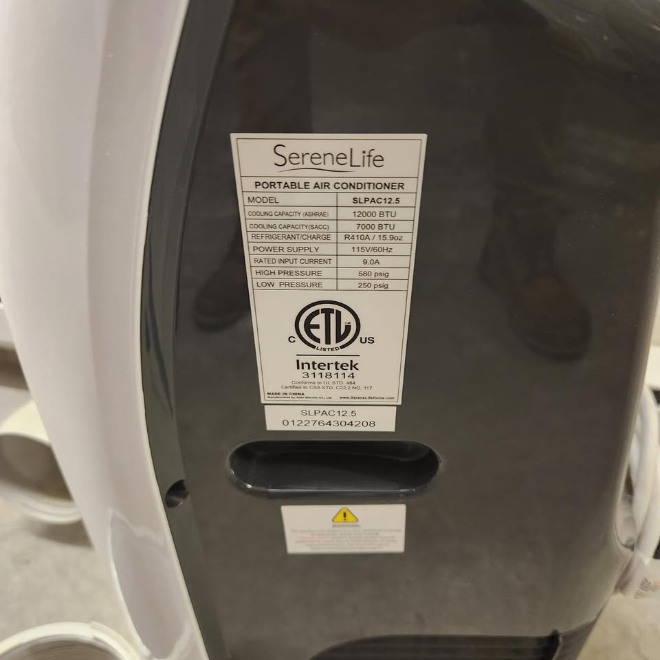 Portable air conditioner 12,000 BTU (works with sliding door) - photo 4