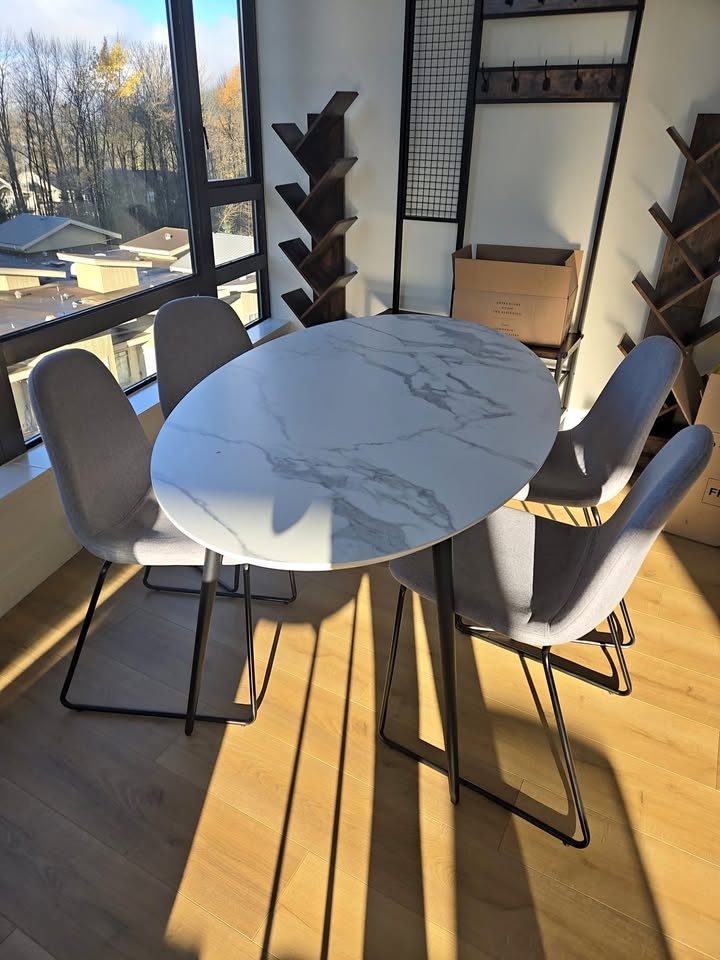 EUC Structube Oval Sasha Dining Table