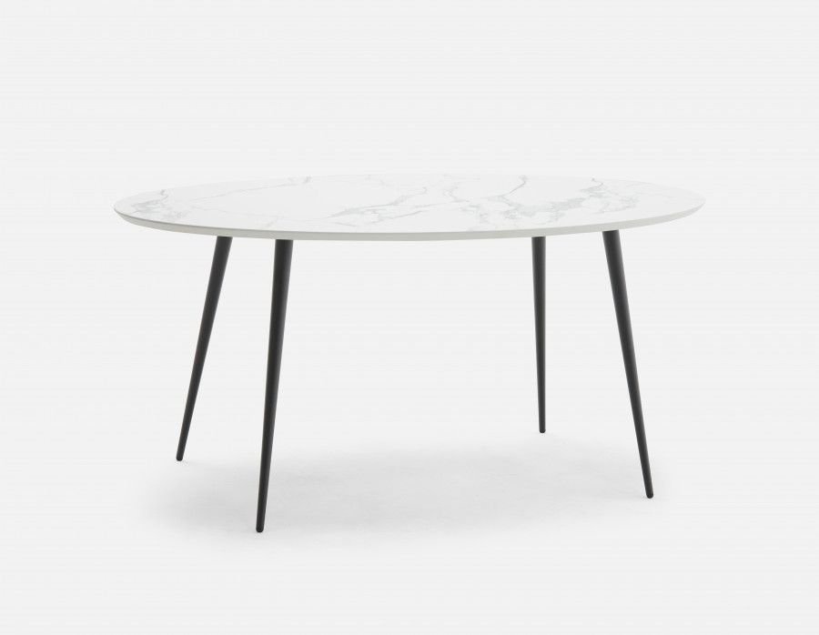 EUC Structube Oval Sasha Dining Table - photo 2