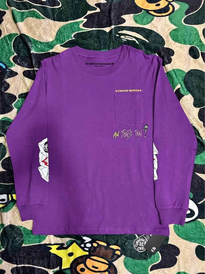 Chrome Hearts x Matty Boy “I WANT MORE NOT LESS” Longsleeve
