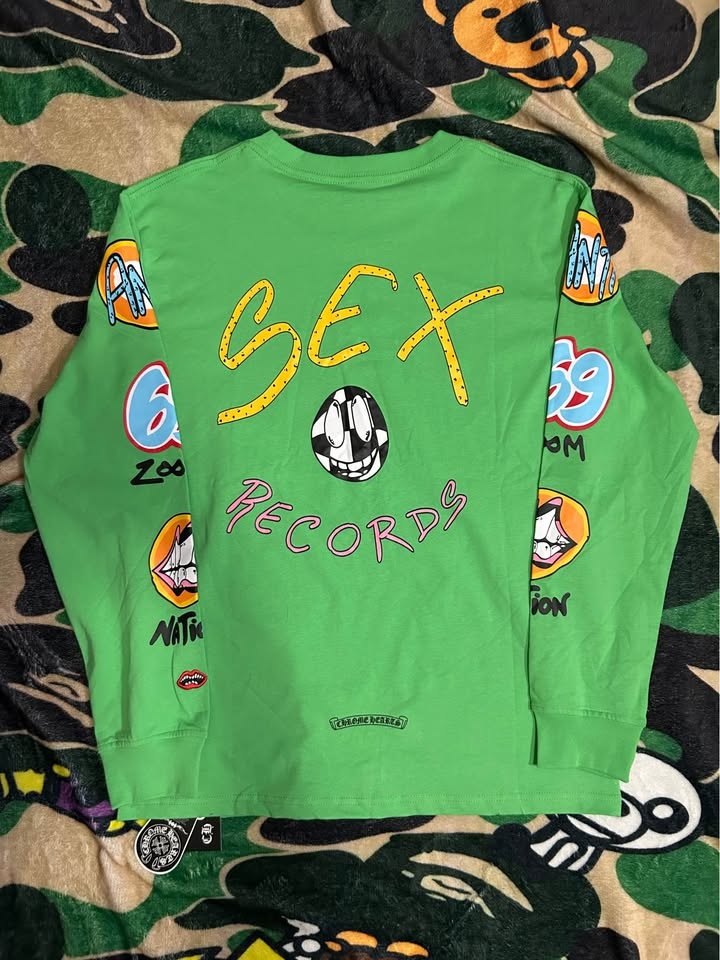 Chrome Hearts x Matty Boy “SEX RECORDS” Longsleeve - photo 2