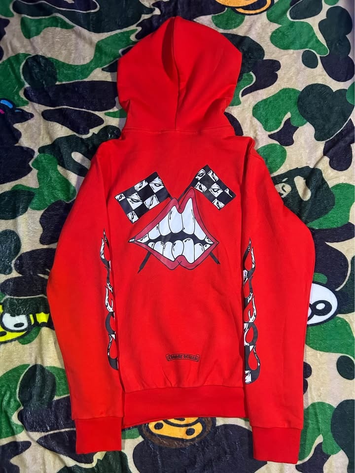 Chrome Hearts x Matty Boy “Flames” Hoodie - photo 2