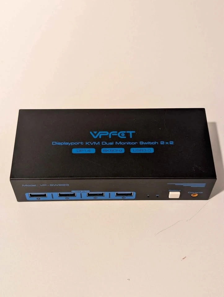 Dual Monitor KVM Switch (2X2)