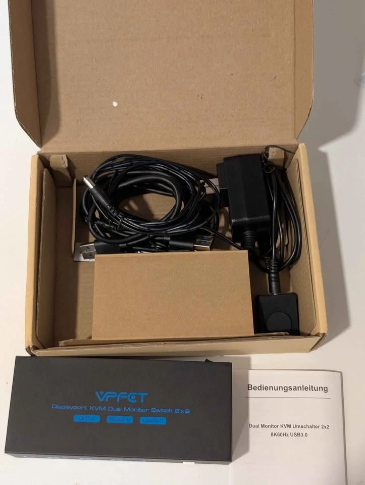 Dual Monitor KVM Switch (2X2) - photo 3
