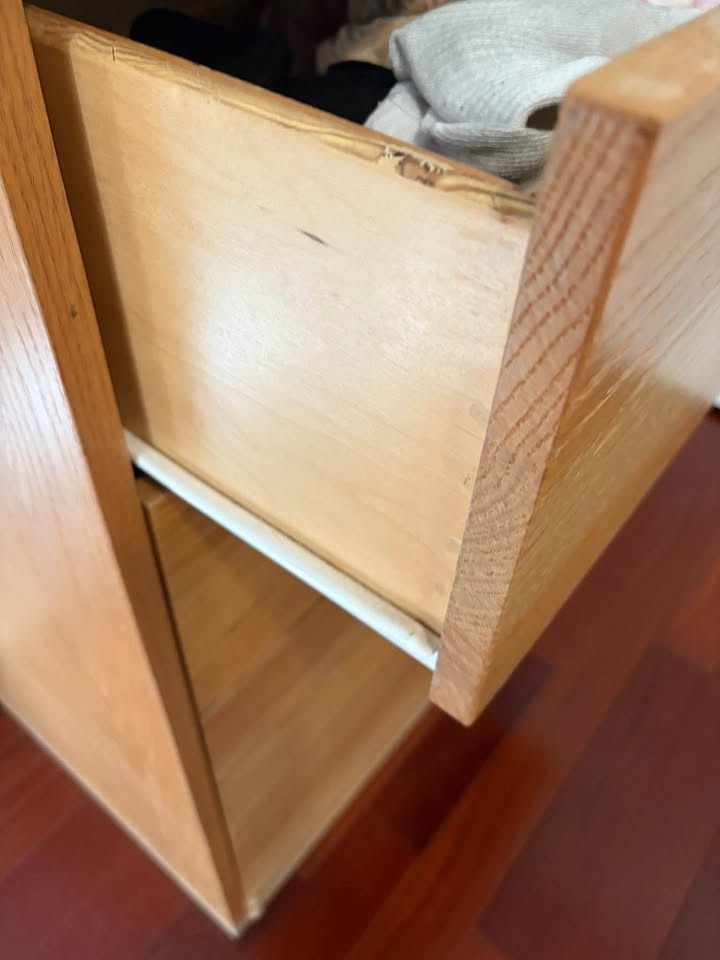 MCM Solid Oak Dresser - photo 3