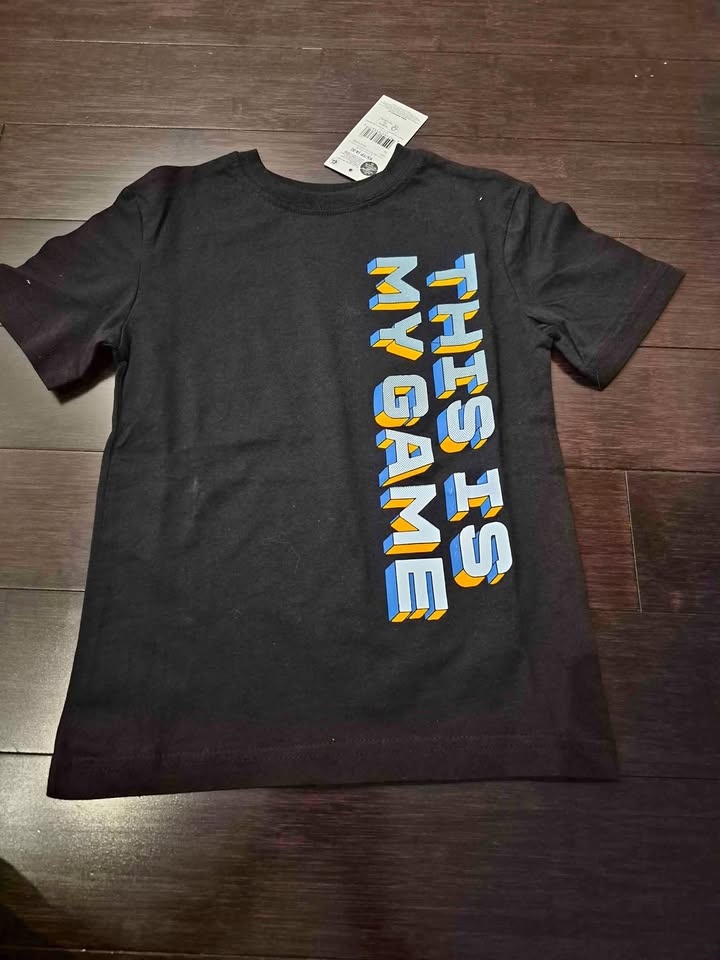 Brand New Game Boys Tshirt size 4-5