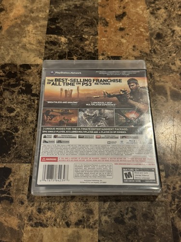 Call of Duty: Black Ops PS3 New Sealed Black Label COD - photo 3