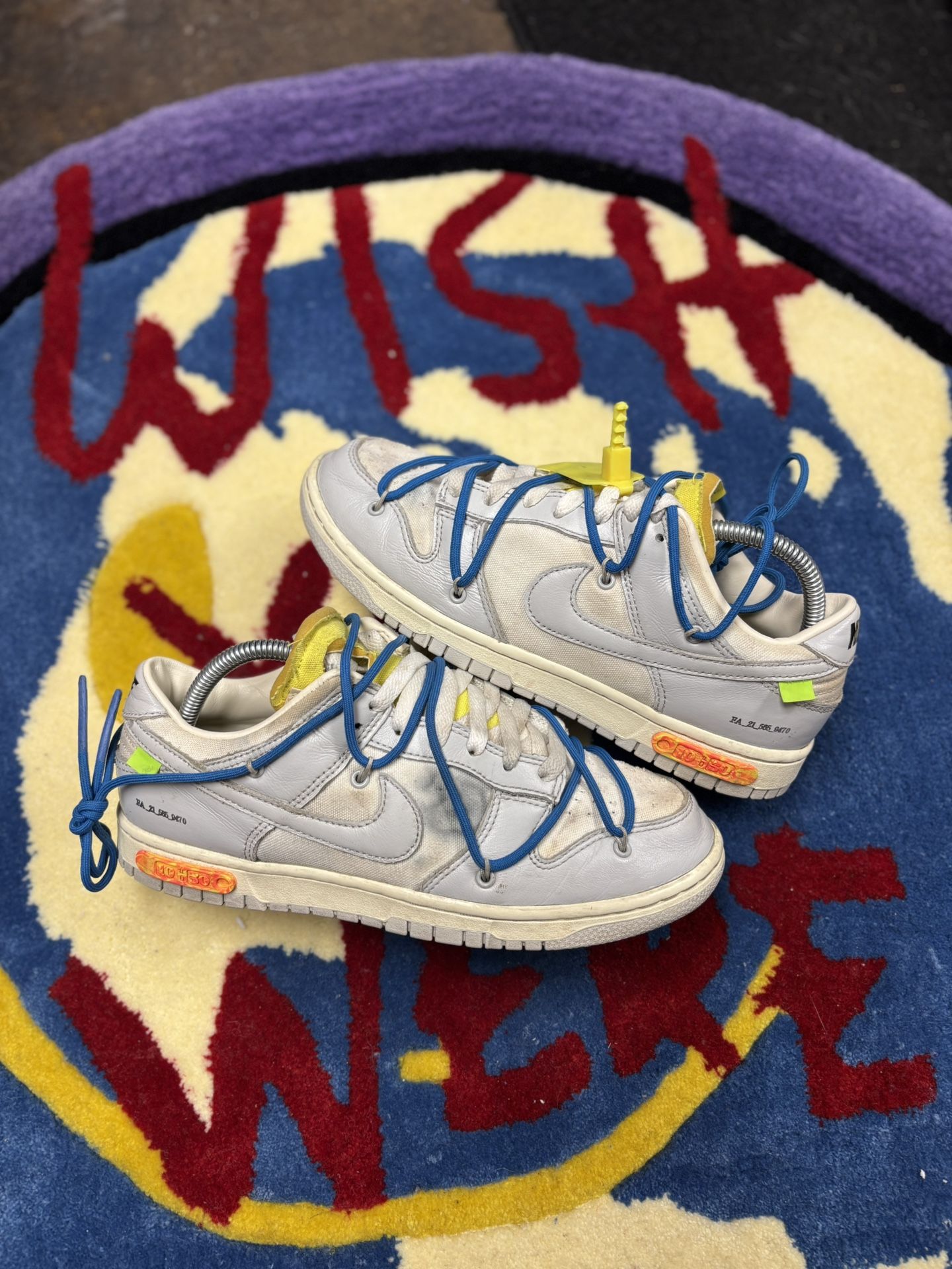 Nike Dunk Low Off White Lot 10 / 50
