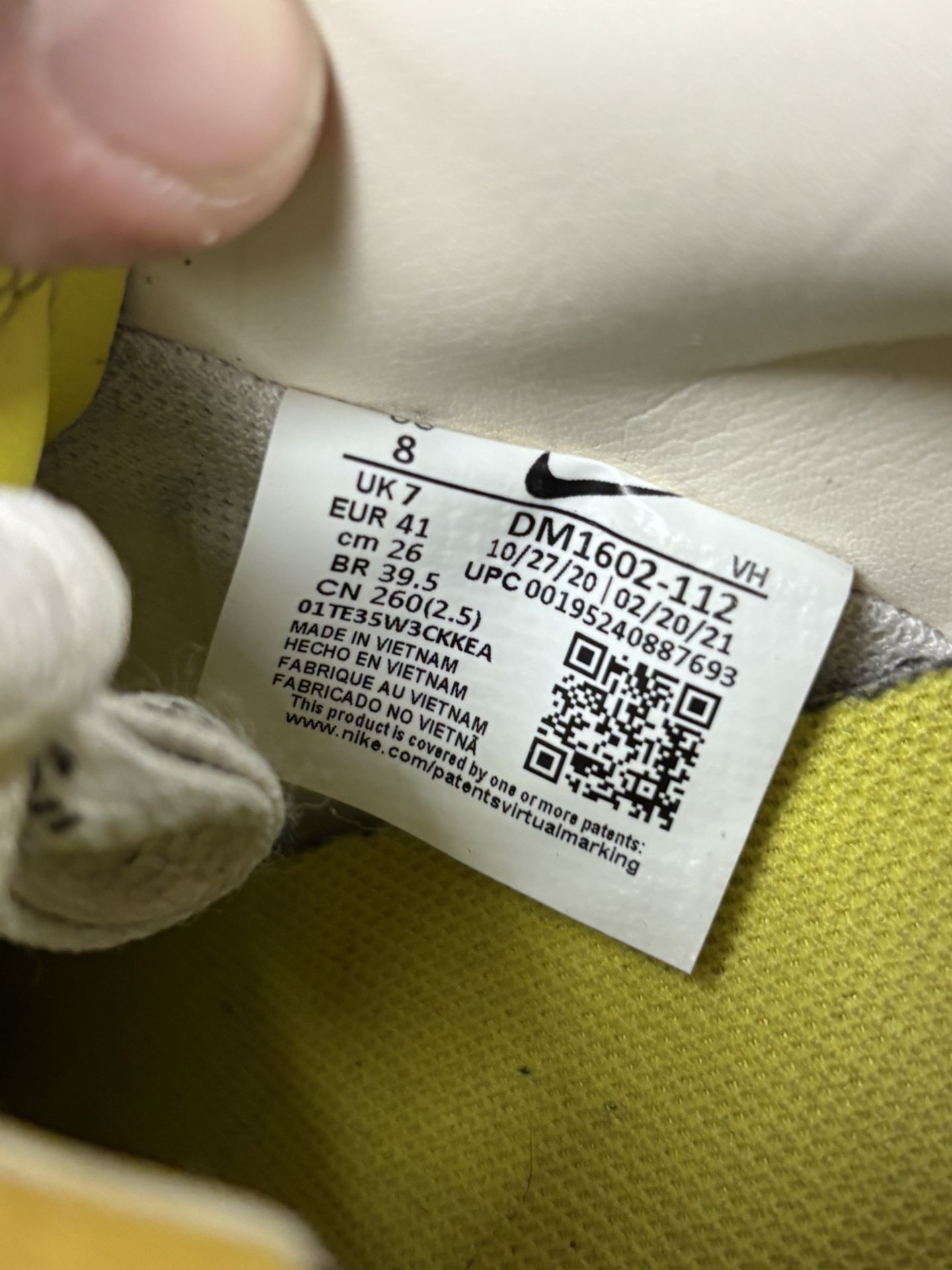 Nike Dunk Low Off White Lot 10 / 50 - photo 5