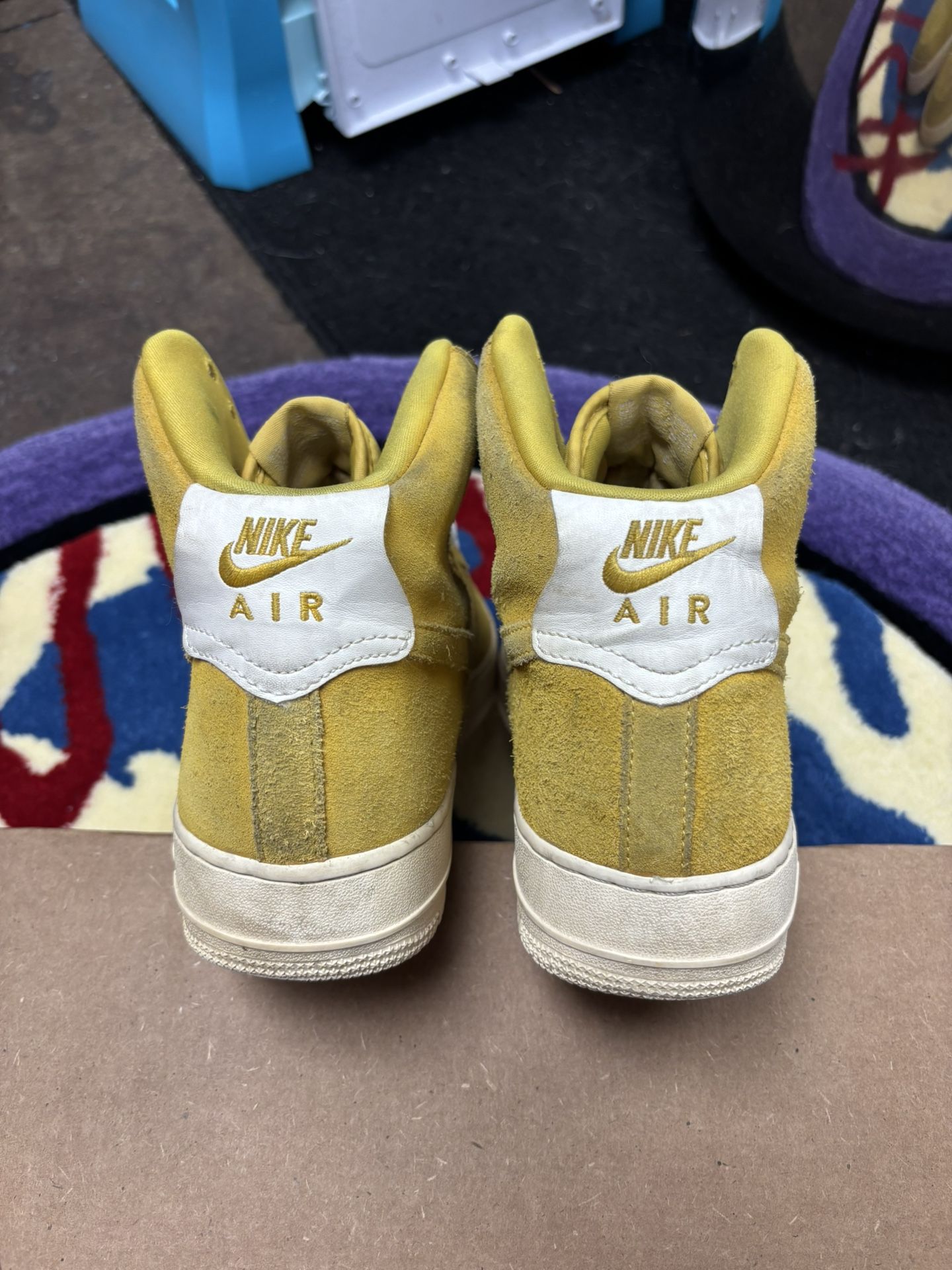 Nike Air Force 1 High Yellow Ochre - photo 4